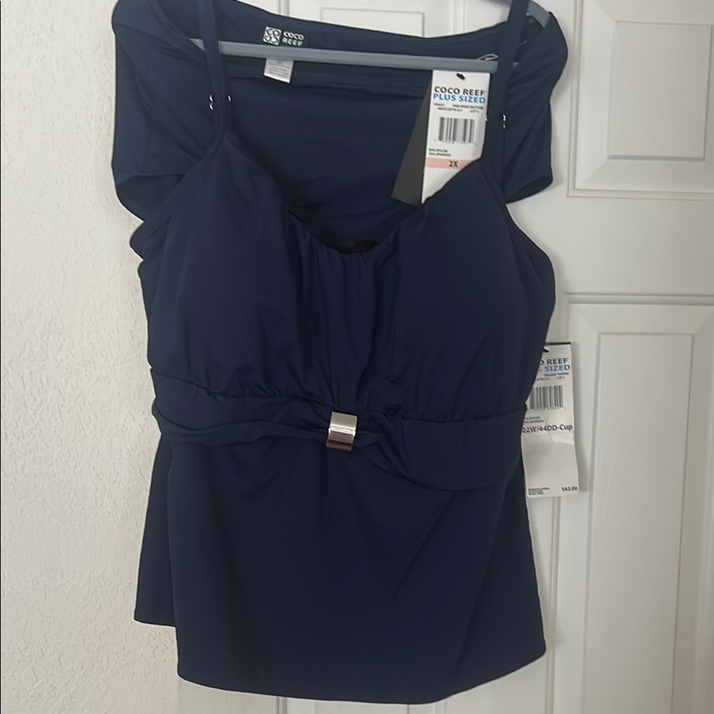 Coco Reef Women's Navy 2 pc ladies swimsuit